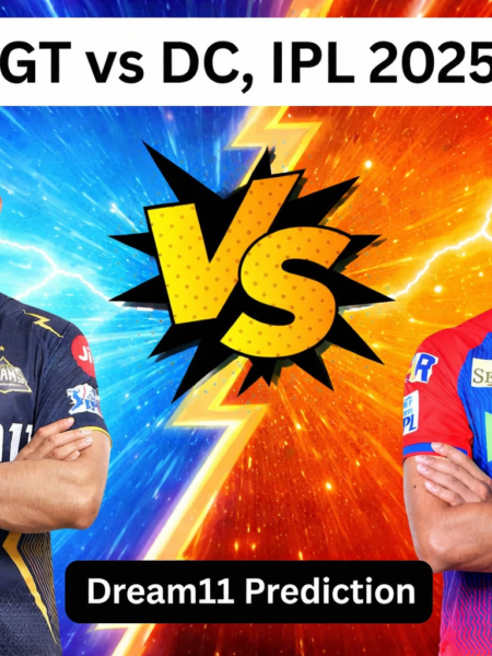 DC vs GT Dream11 Prediction IPL 2026 | Pitch, H2H, GL & SL Teams