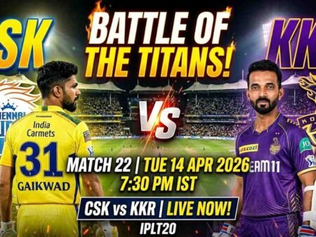 CSK vs KKR Head to Head IPL 2026 | All Records