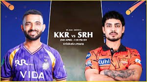 SRH vs KKR Head-to-Head