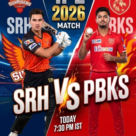 SRH vs PBKS Dream11 Prediction Today — IPL 2026, Match 50