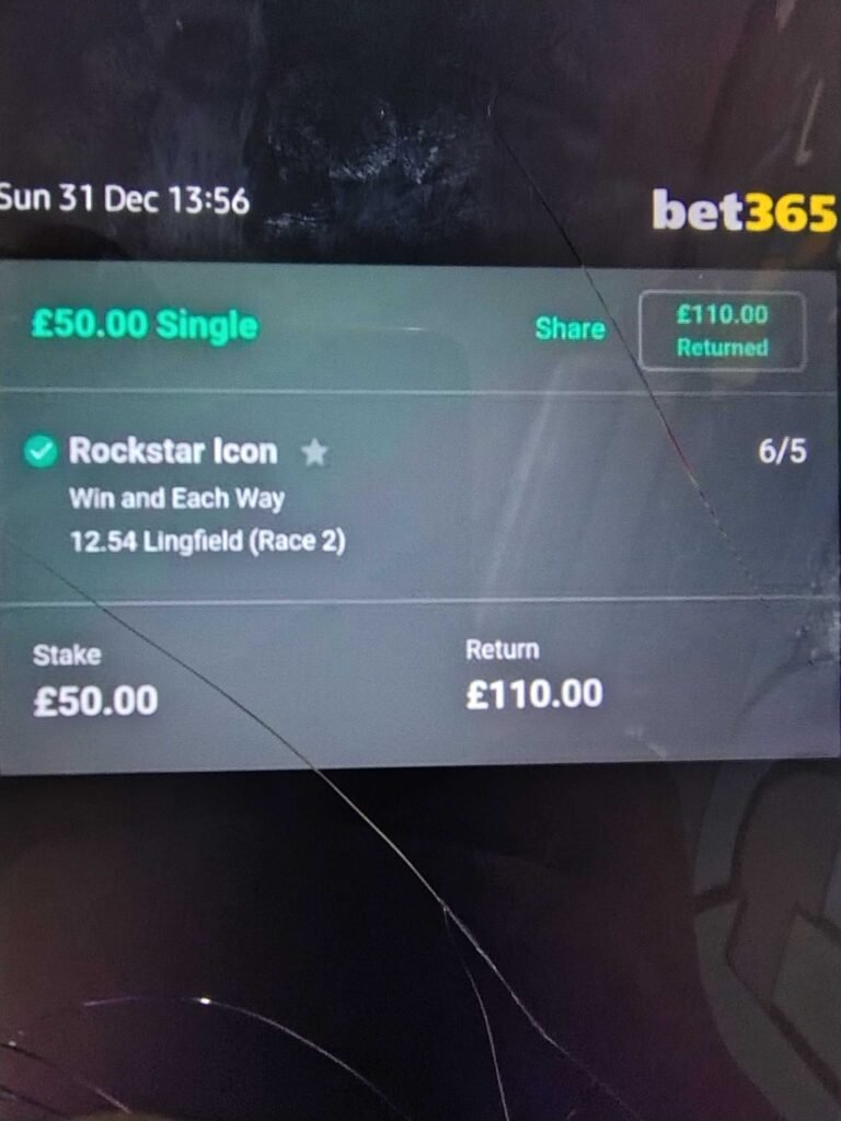 Some of My Winning Bets – Real Results

To give a clearer picture of how the tips worked out in practice, here are a few of my actual settled bets from the testing period:
